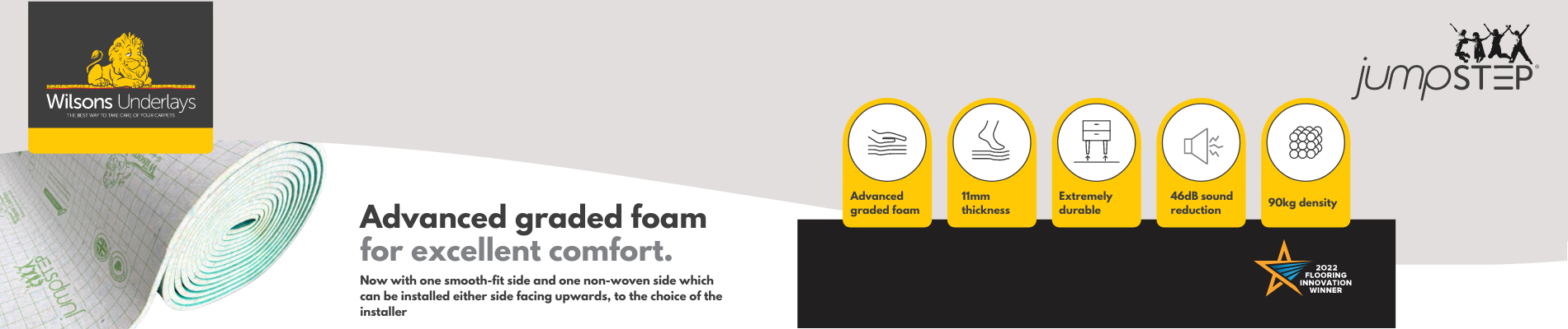 jumpSTEP 11mm Page Banner